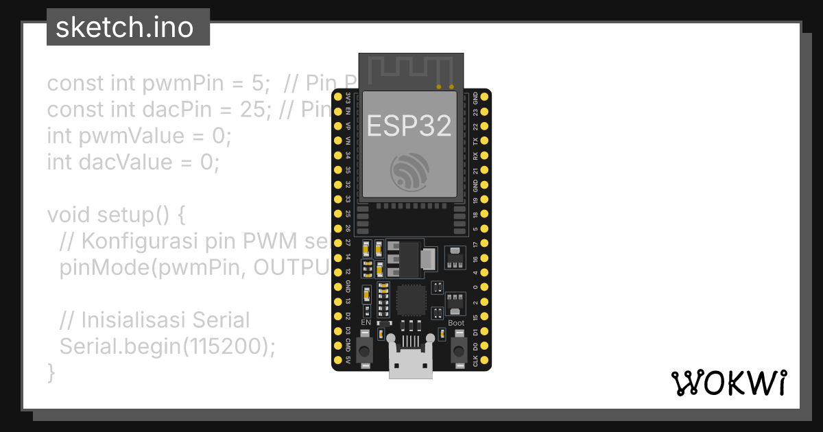 Wokwi online esp32 stm32 arduino simulator
