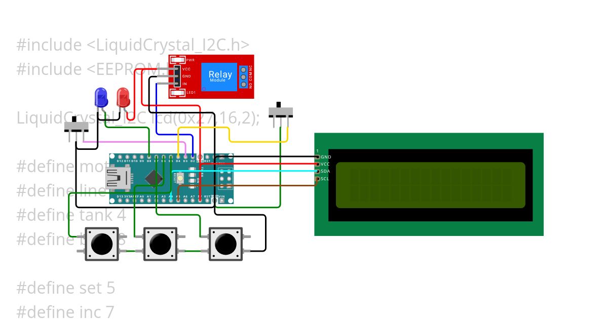Motor Pump v2 simulation