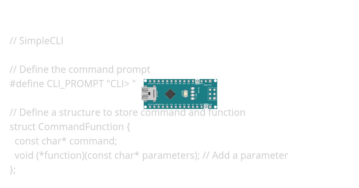 simpleCLI simulation