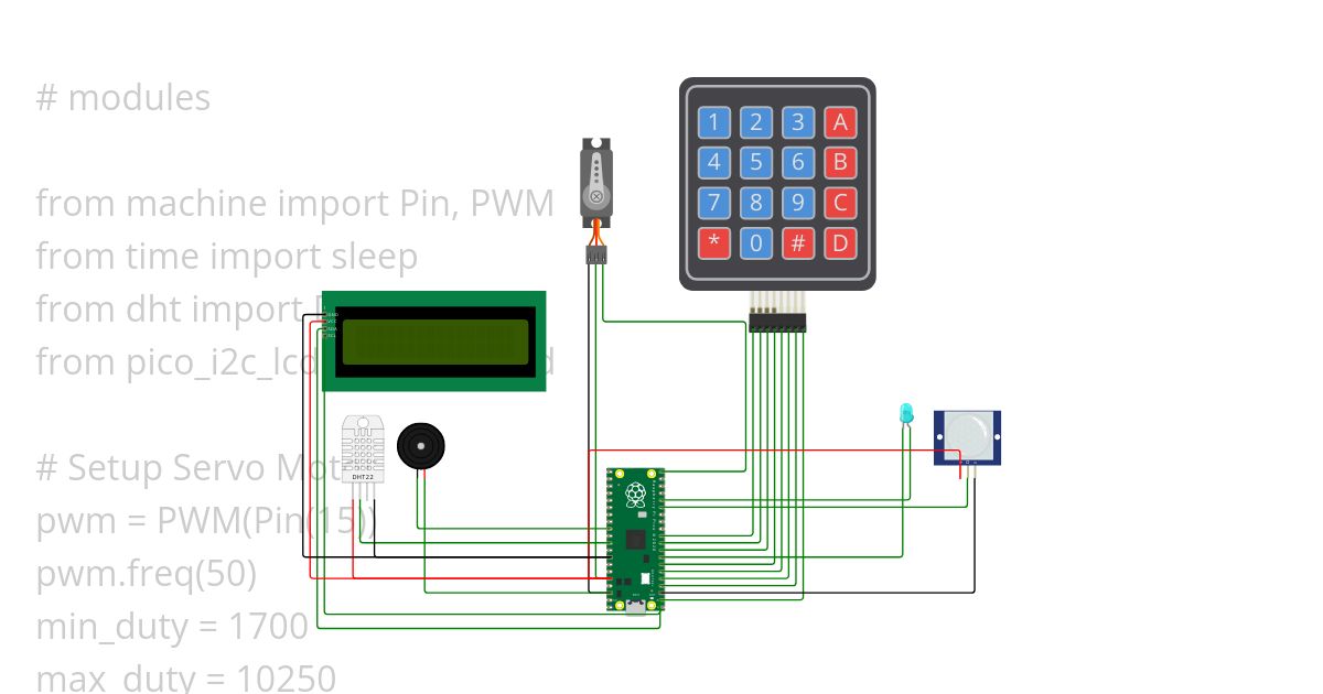 motion alarm simulation