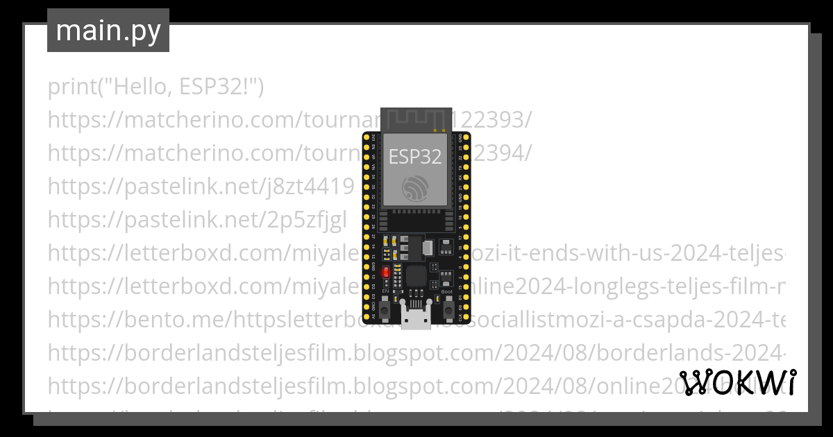 fdsggretertasrs Wokwi ESP32, STM32, Arduino Simulator