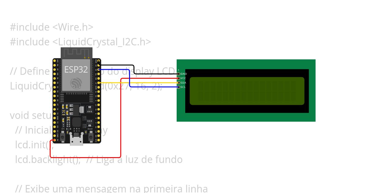 ESP-lcd simulation