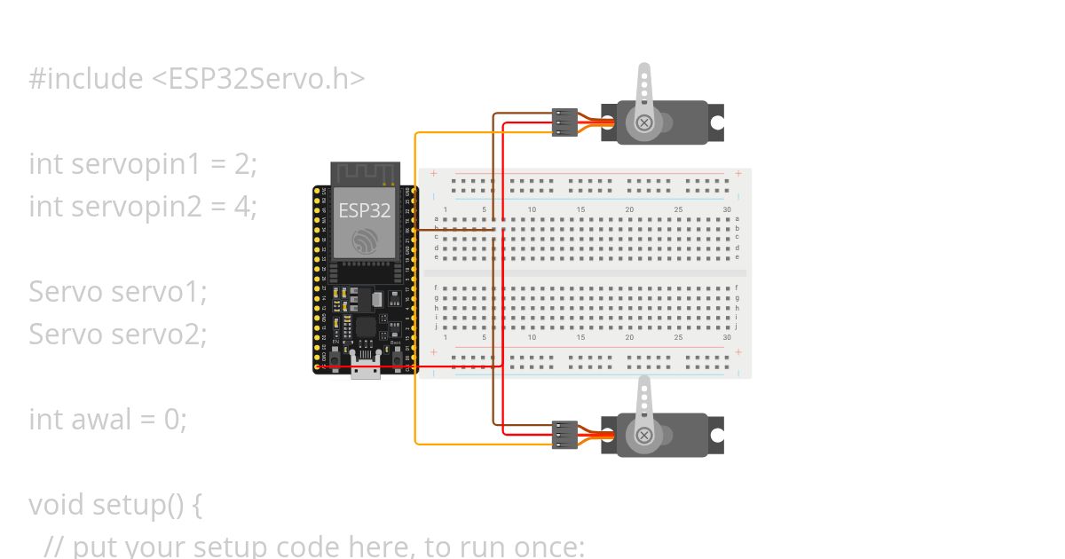 Servo simulation