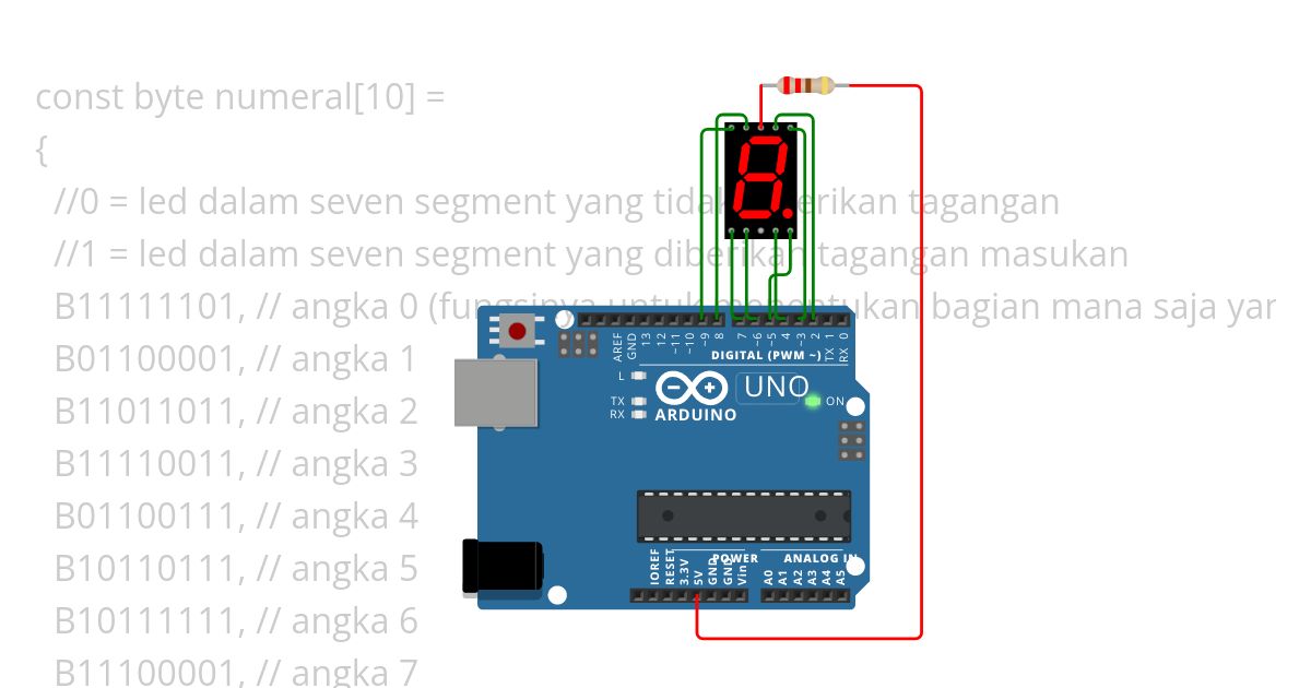 segment display simulation