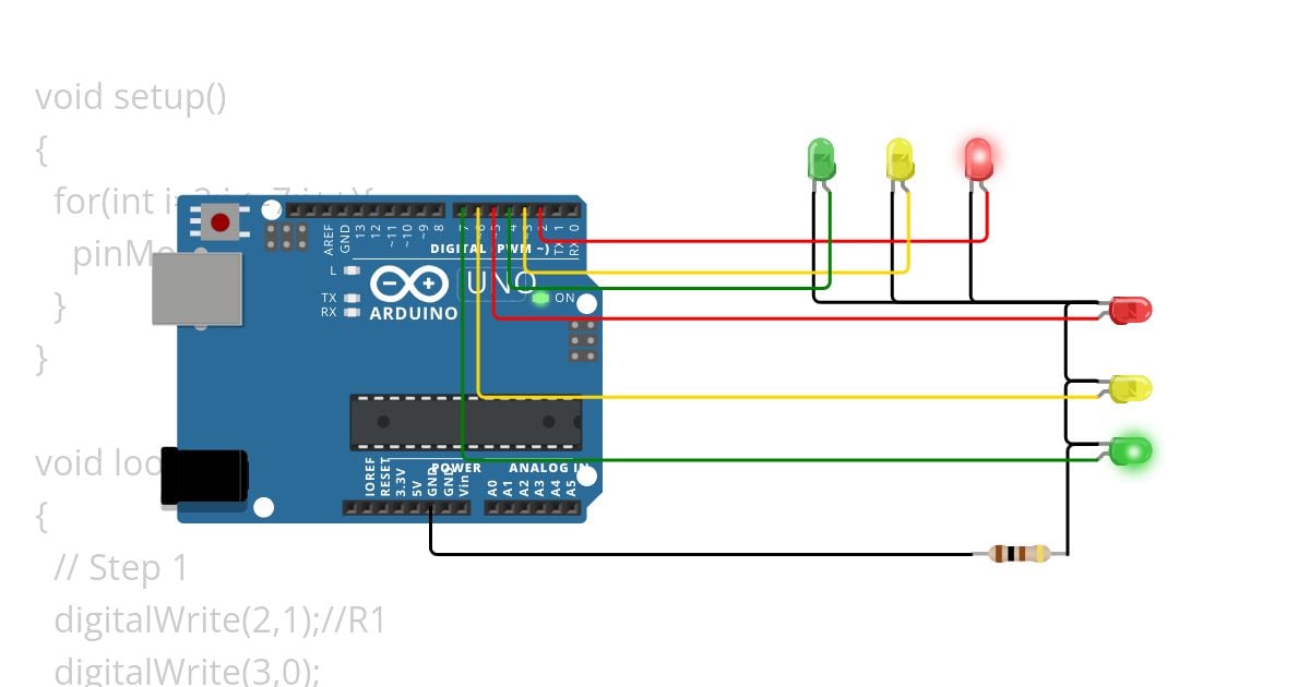 Traffic Light simulation