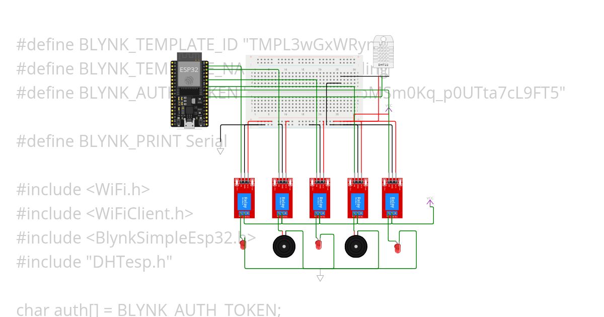 5 relay module  simulation