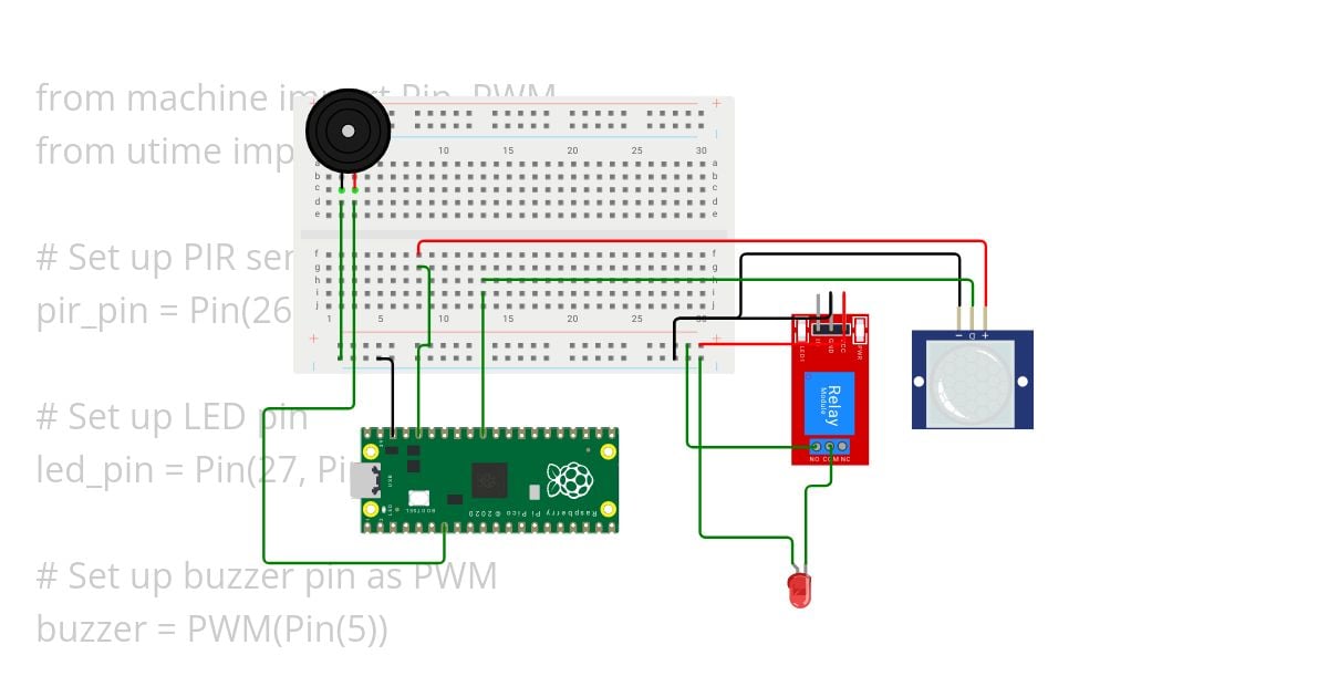 alarm system simulation