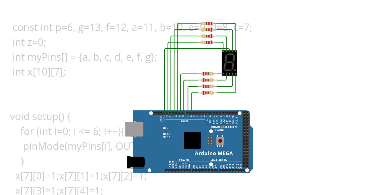7segment simulation