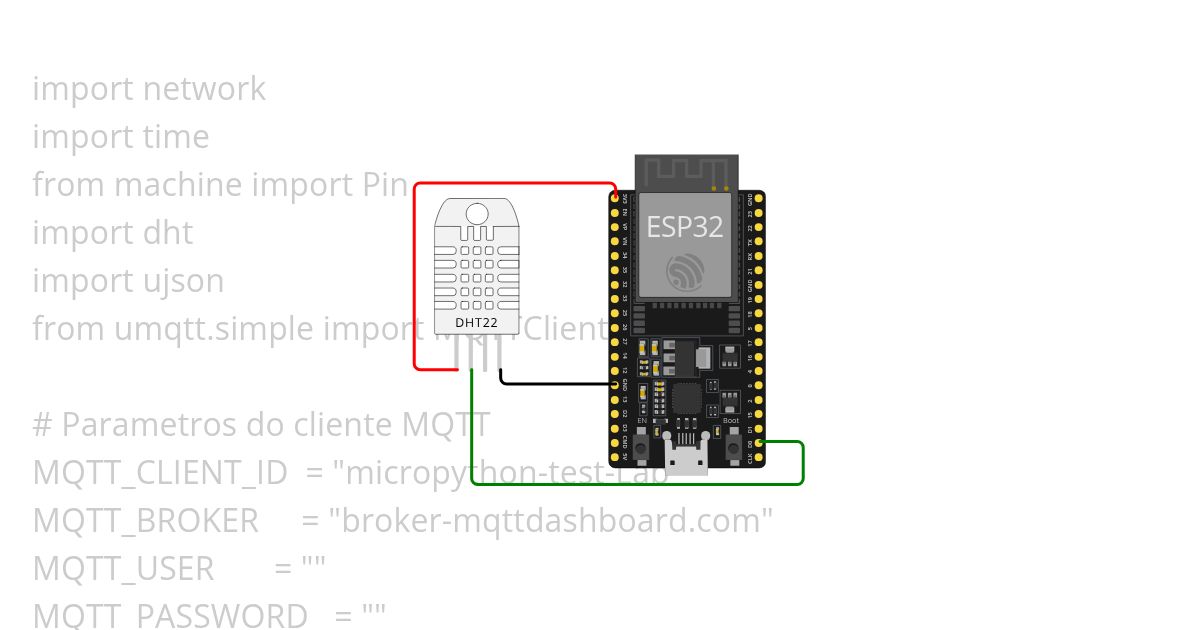 ESP32_DHT_test_File simulation