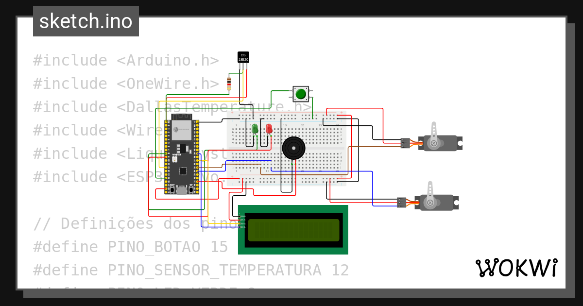 Wokwi online esp32 stm32 arduino simulator