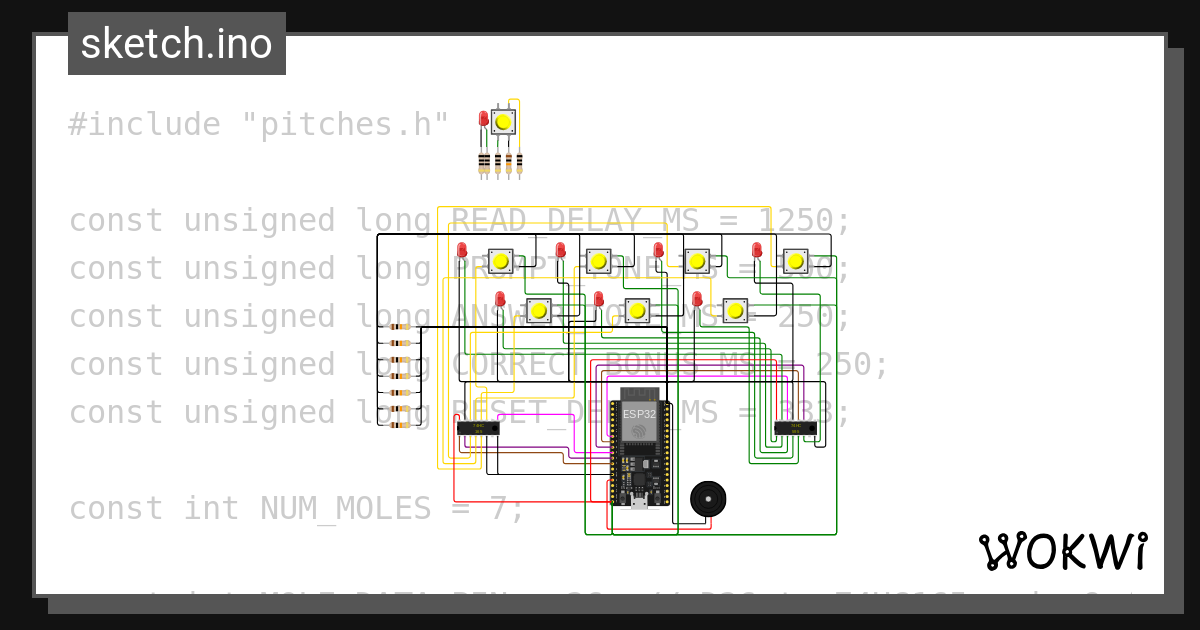 Wokwi online esp32 stm32 arduino simulator