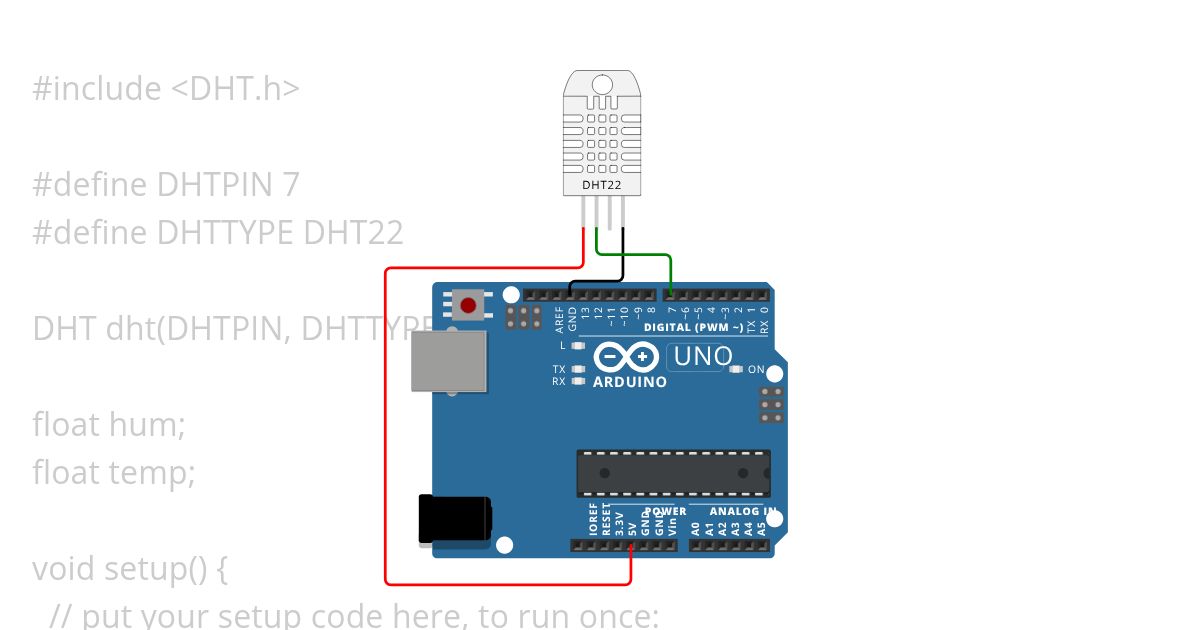 DHT_Serial_Monitoring simulation