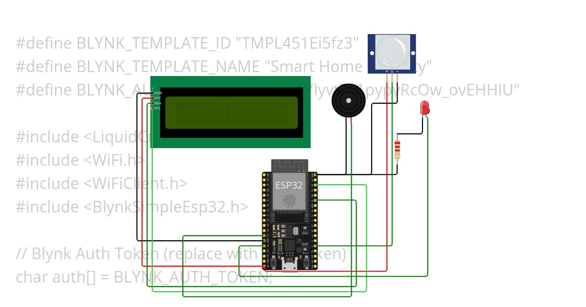 Smart Home Security  simulation
