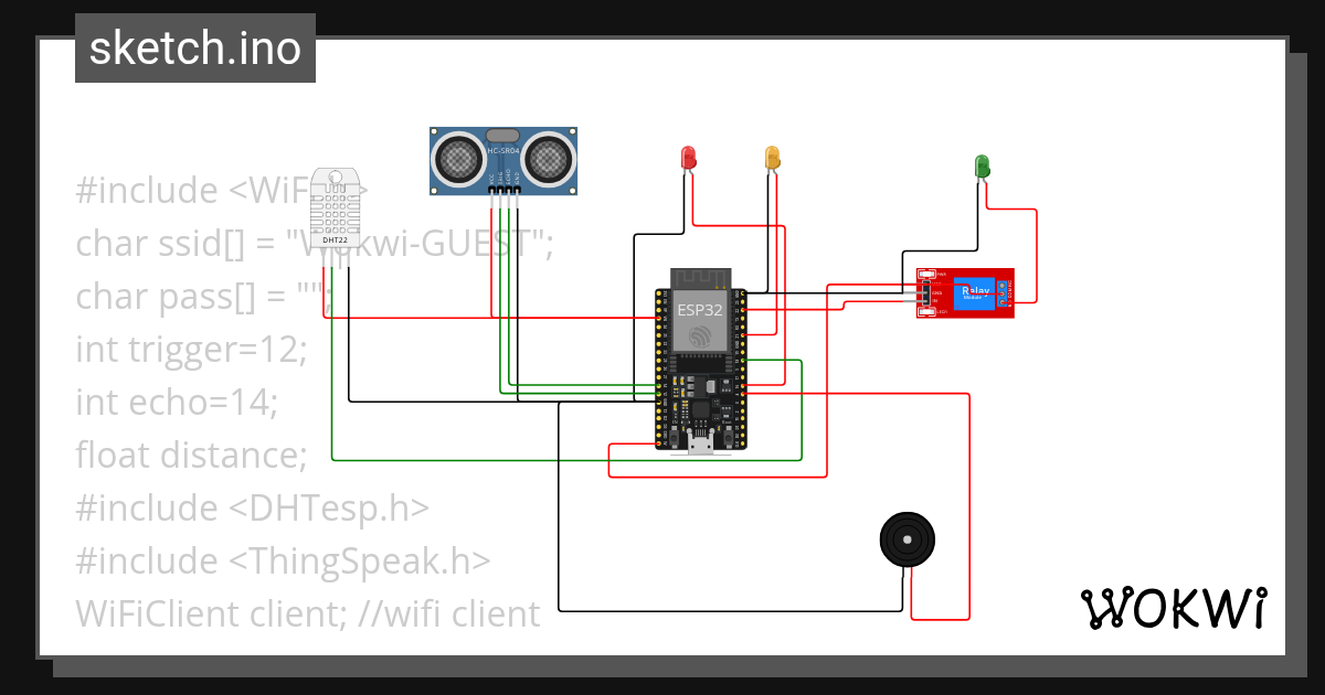 relay - Wokwi ESP32, STM32, Arduino Simulator