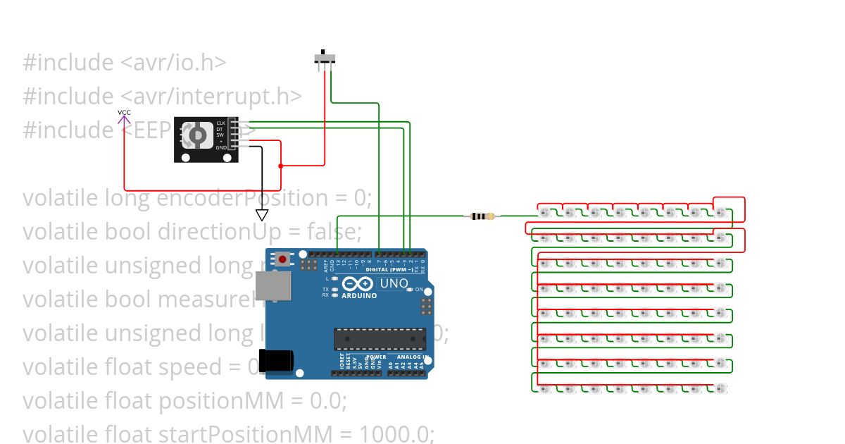 Test1 FastLed simulation