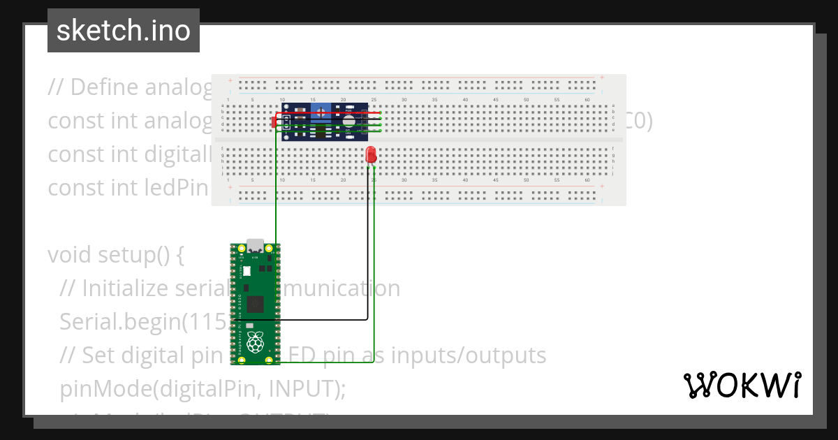 ldr - Wokwi ESP32, STM32, Arduino Simulator