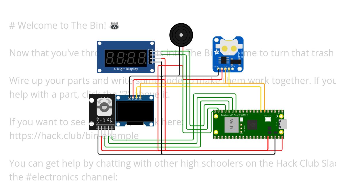 The Bin! by Benjamin (Clock) simulation