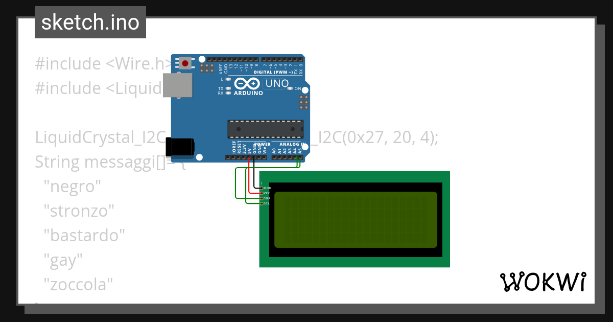 i2c - Wokwi ESP32, STM32, Arduino Simulator