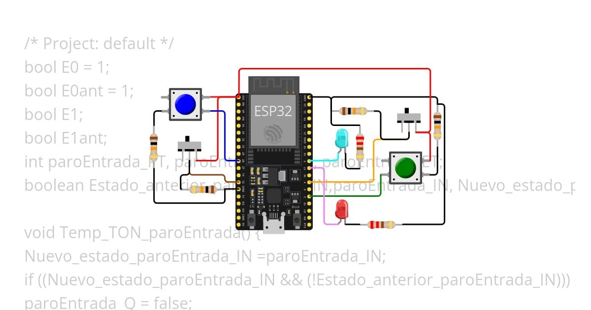 Puerta de garaje simulation