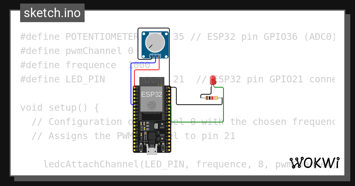 Wokwi online esp32 stm32 arduino simulator