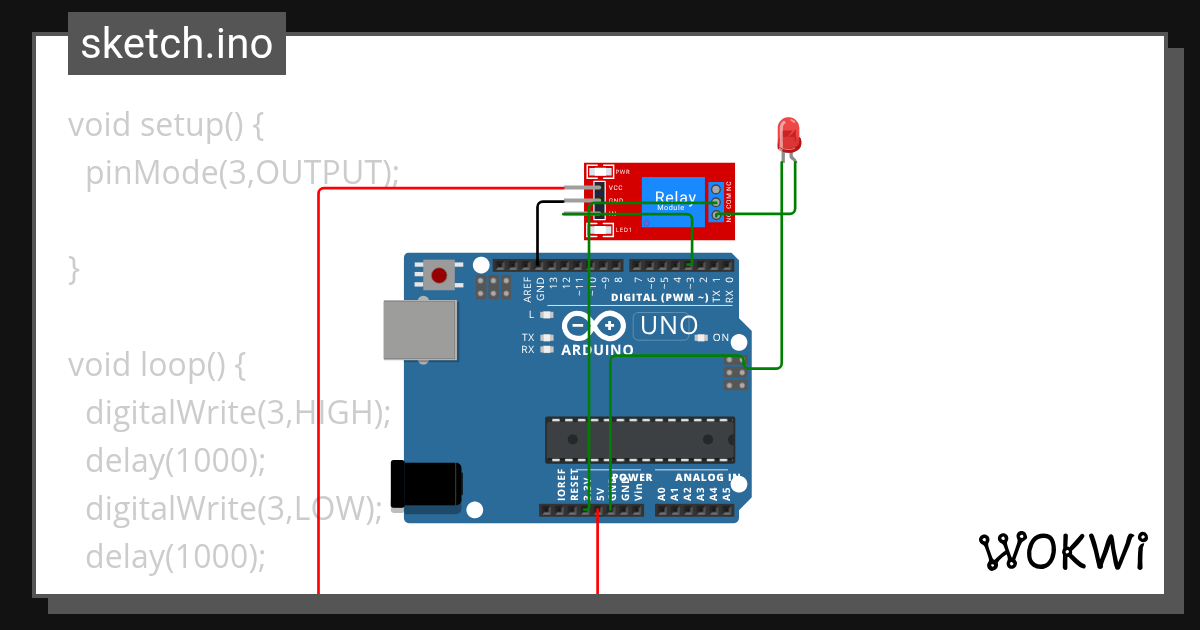 relay - Wokwi ESP32, STM32, Arduino Simulator