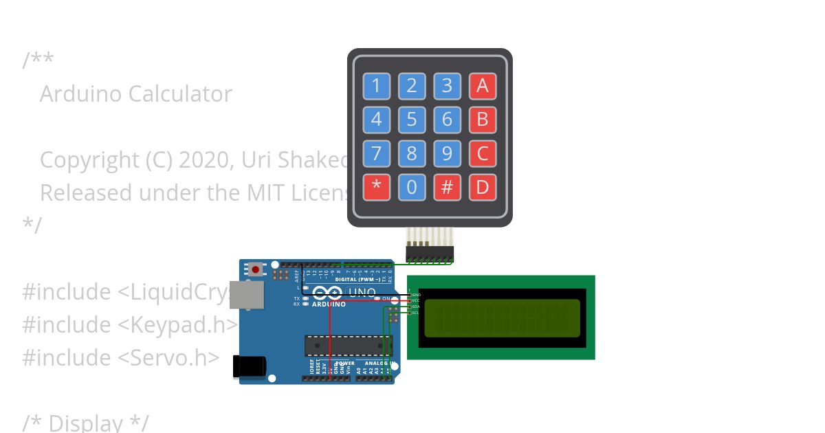 Calculator simulation