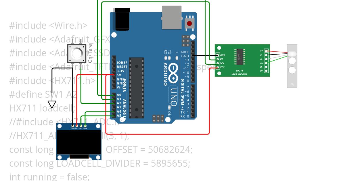 Digital Scale UNO.ino simulation