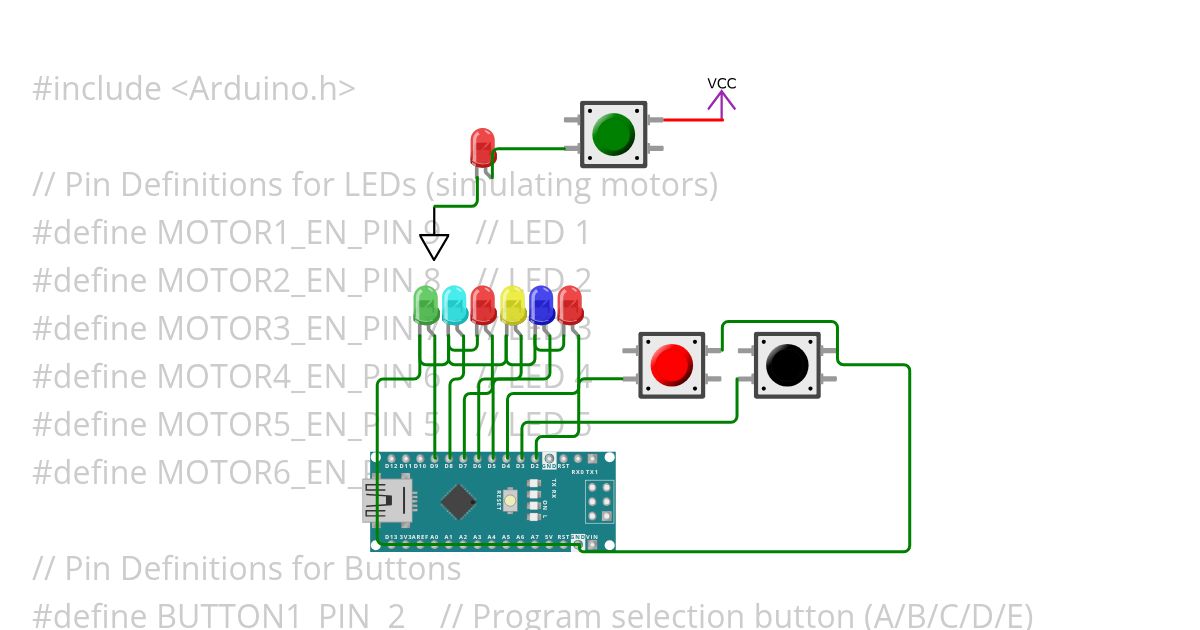 arduinoled simulation