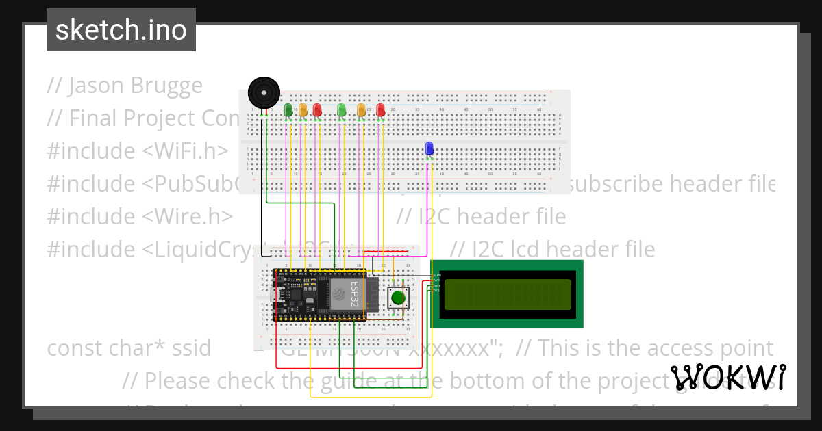 Module 7 - Wokwi ESP32, STM32, Arduino Simulator