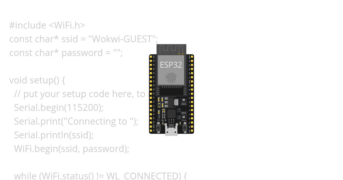 connecting wifi simulation