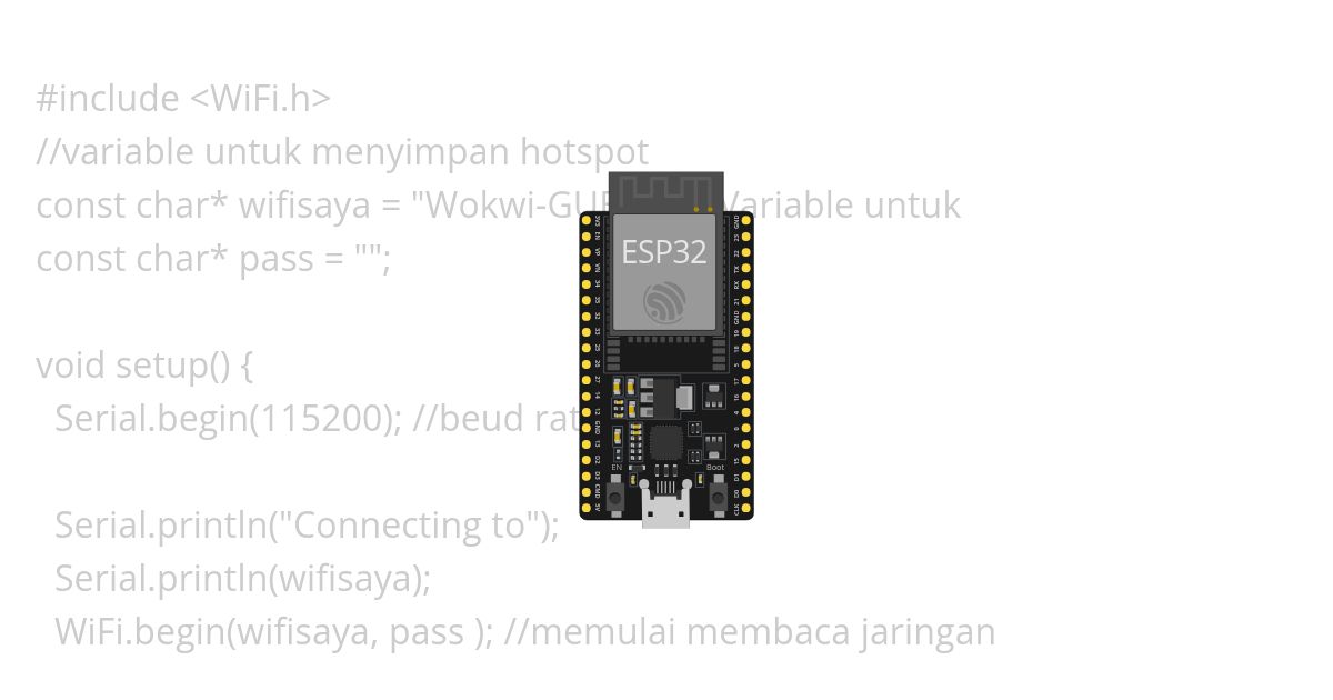 connect to wifi simulation