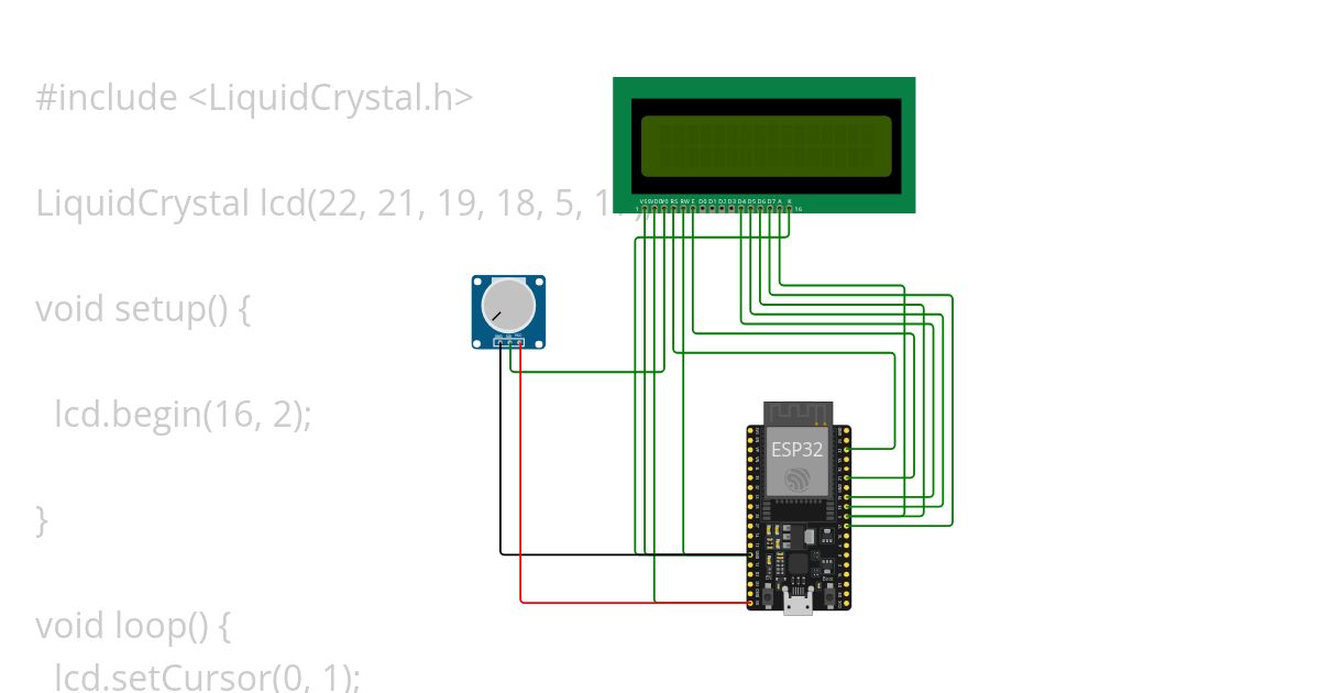 working of lcd simulation