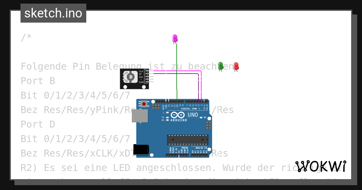 Rotaryencoder safe copy wokwi esp32 stm32 arduino simulator