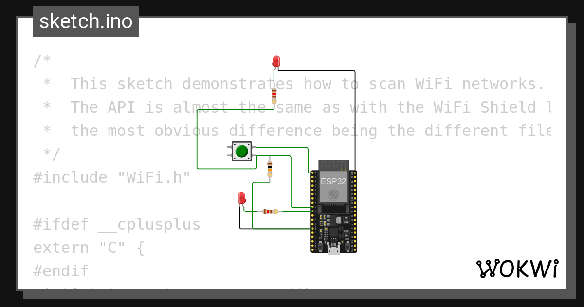 Eco esp32 wokwi esp32 stm32 arduino simulator