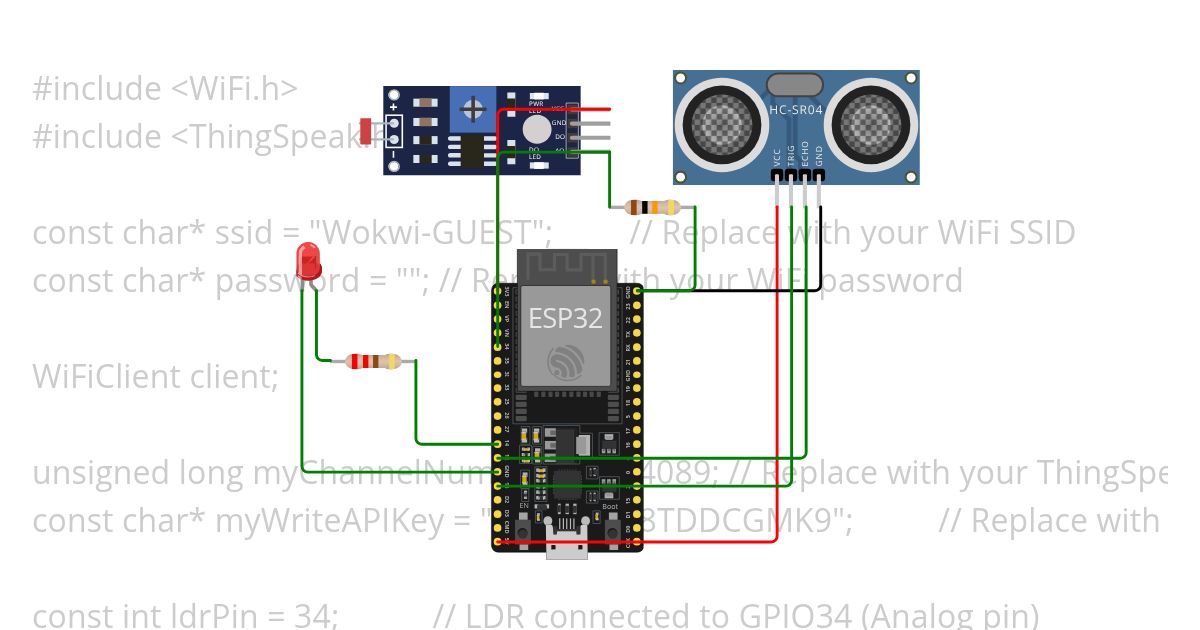 smart street light sys simulation