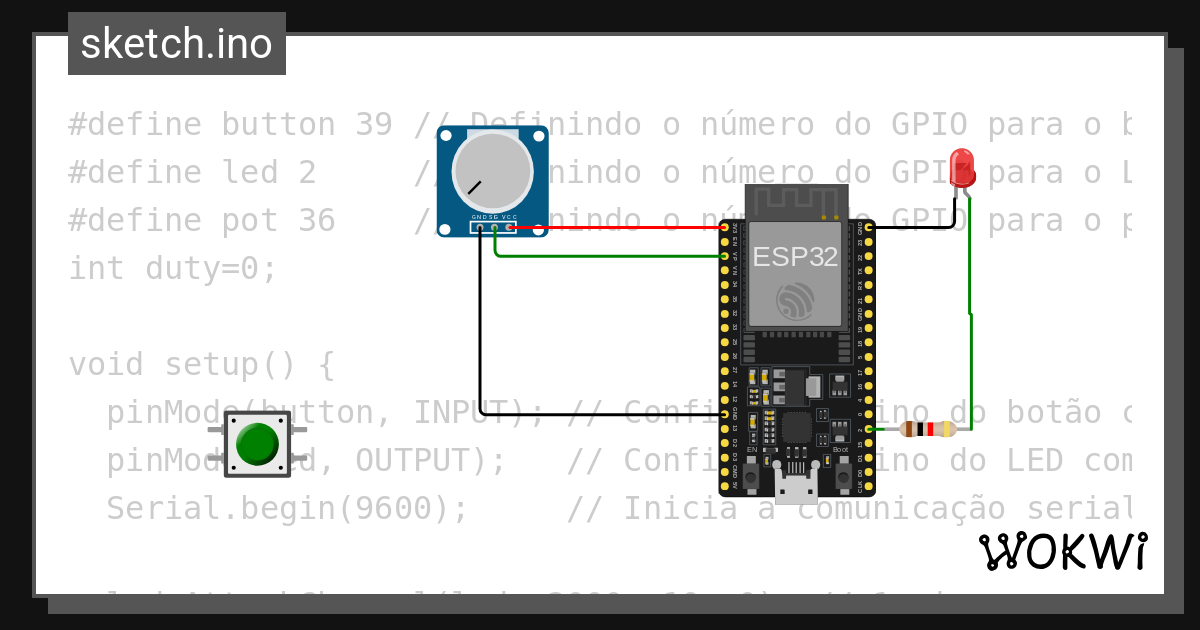 Wokwi online esp32 stm32 arduino simulator