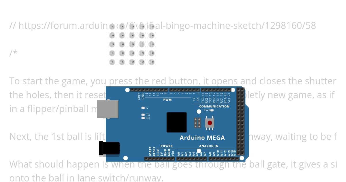 pinballGame simulation