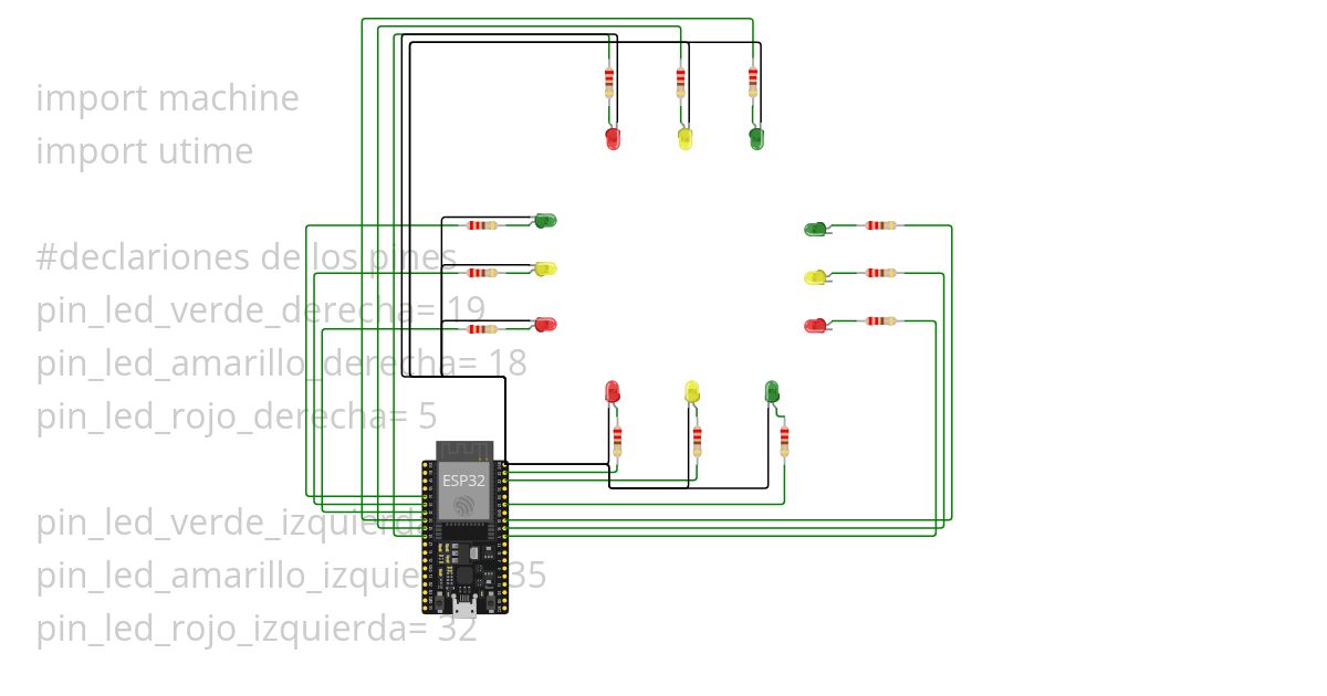 Semaforo completo simulation