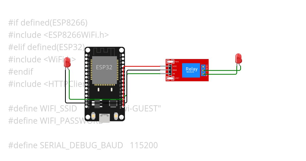 ESP8266/ESP32 WiFi Connection Copy simulation