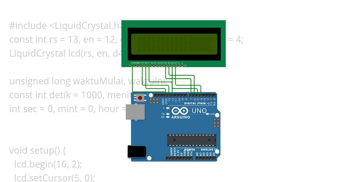Clock simulation