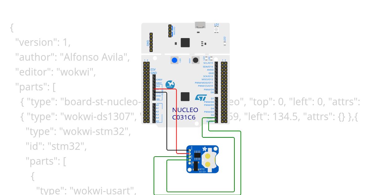 Stm32Ds1307 simulation