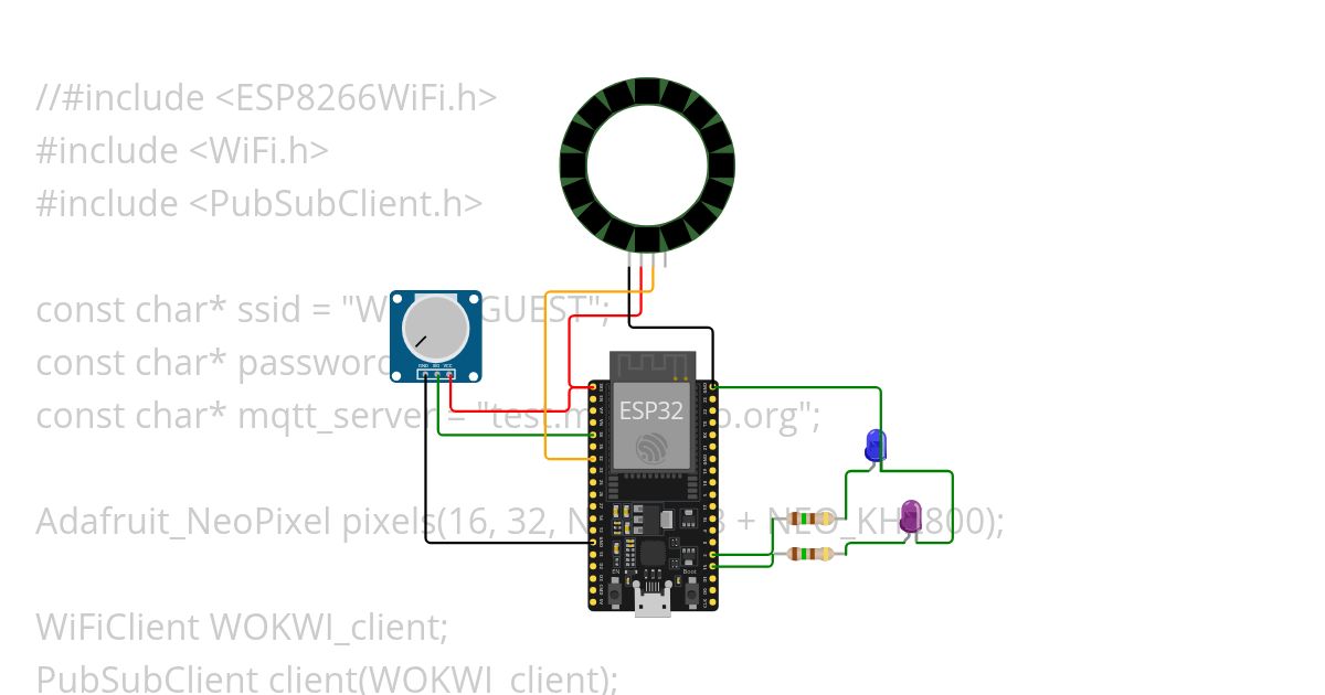 Conectando o Wifi simulation