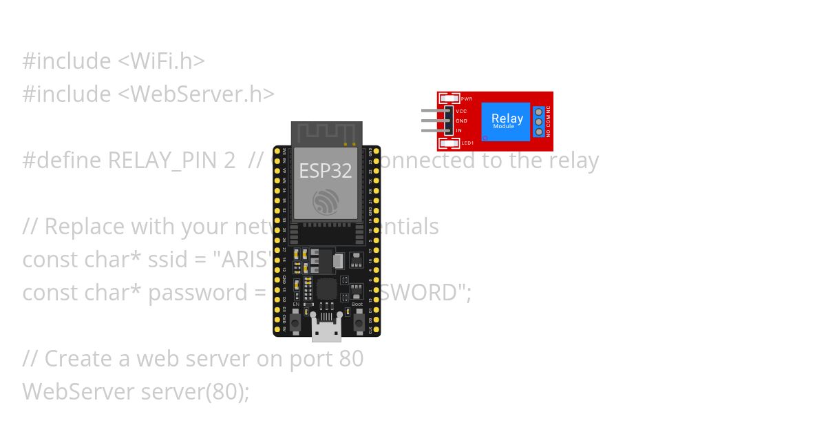 Smart Switch 1 Channel simulation