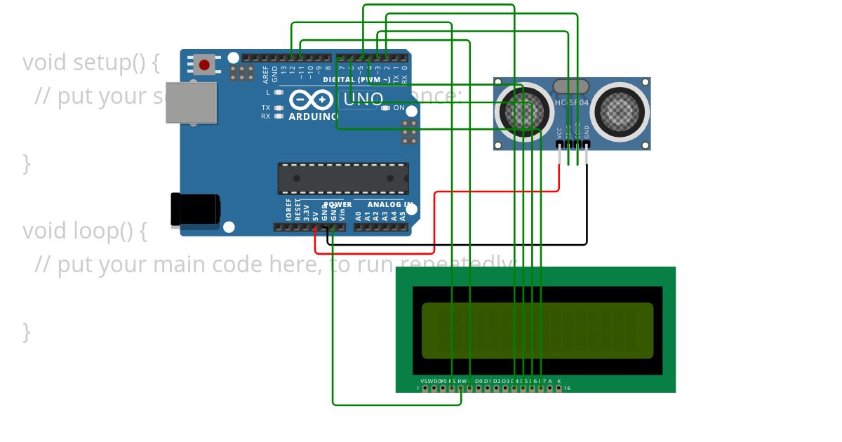ultrasonic LCD circuit simulation