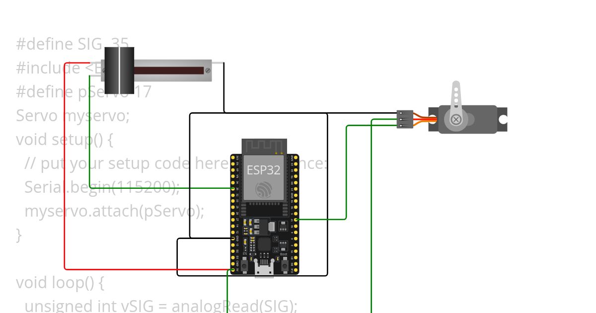 servo.ino simulation