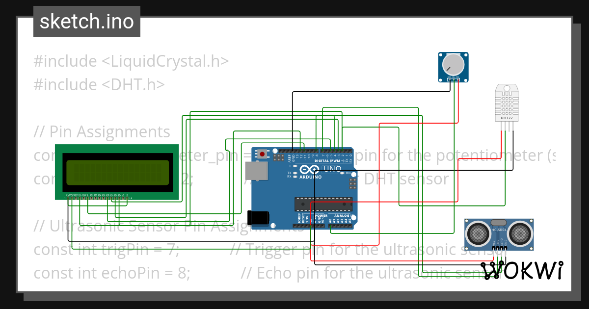 Water quality management - Wokwi ESP32, STM32, Arduino Simulator