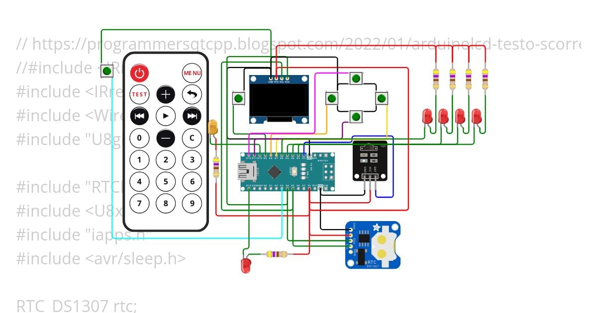 lcdtestoscorrevole-audio.ino simulation