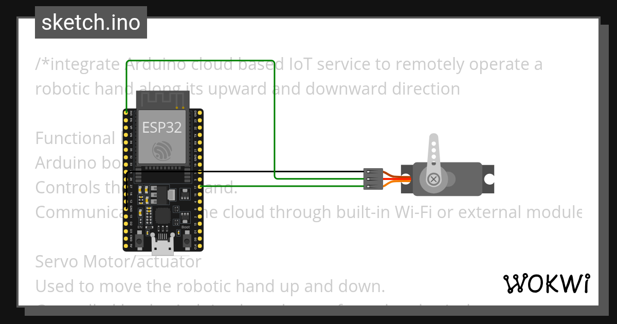 Wokwi online esp32 stm32 arduino simulator