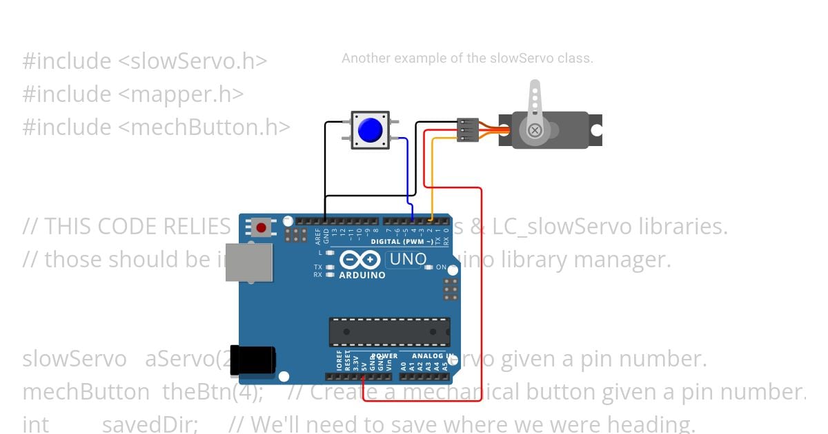 another slow servo Copy simulation