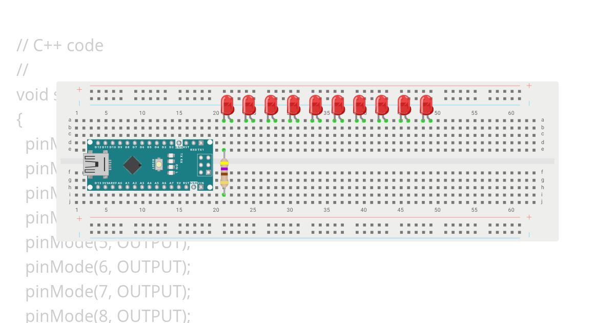 led flip flop Copy simulation